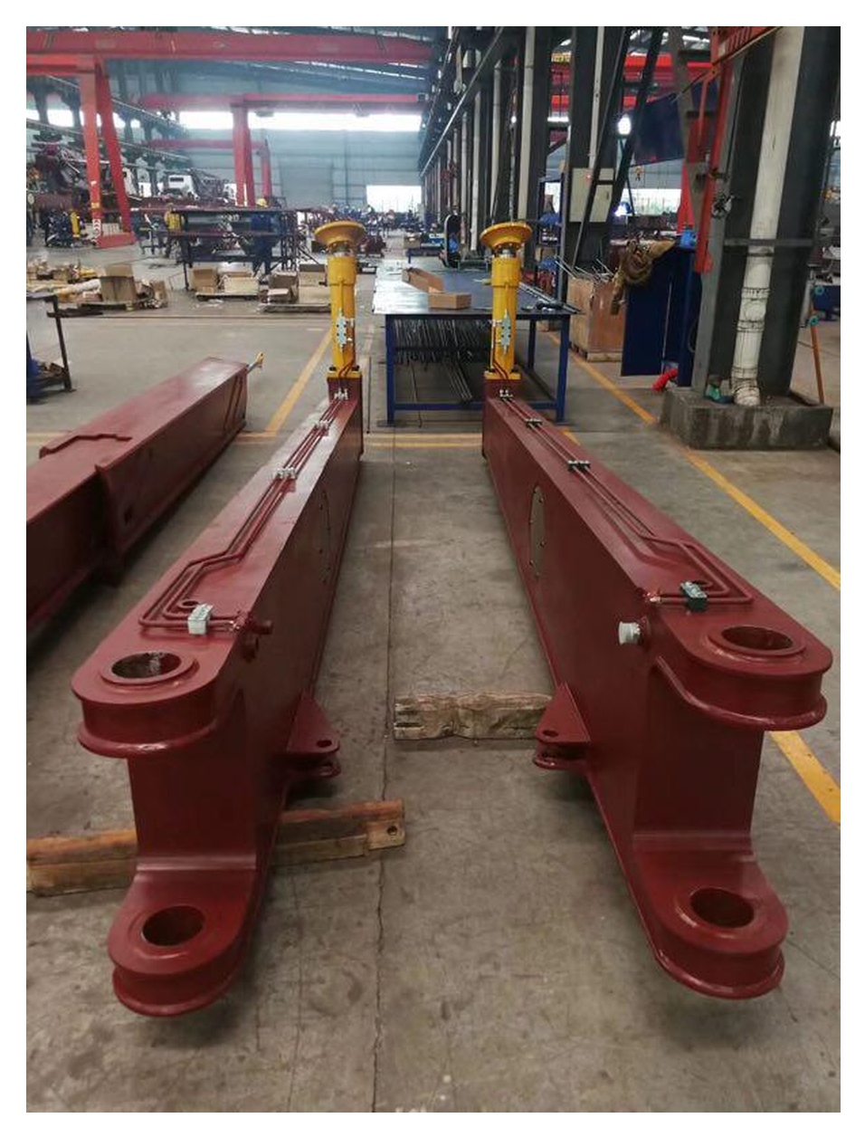 Pump boom Sections