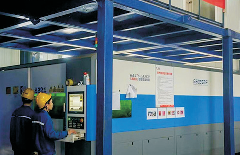 Automatic laser-cutting Production Line