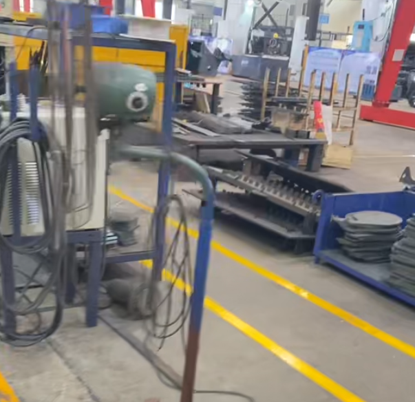 Truck mixer structural parts factory Click for video